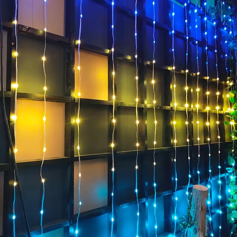 WHATOOK Bluetooth Controlled LED Light String 5M/20M 50-200LED Smart Fairy Light String for Home Christmas Decoration