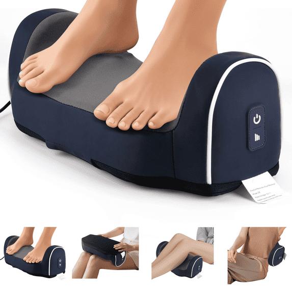 Kidsjoy Electric Shiatsu Foot Calf Massager with Heated Kneading Rolling Relaxation Leg Arm Massage Acupuncture Points Multipurpose Gift