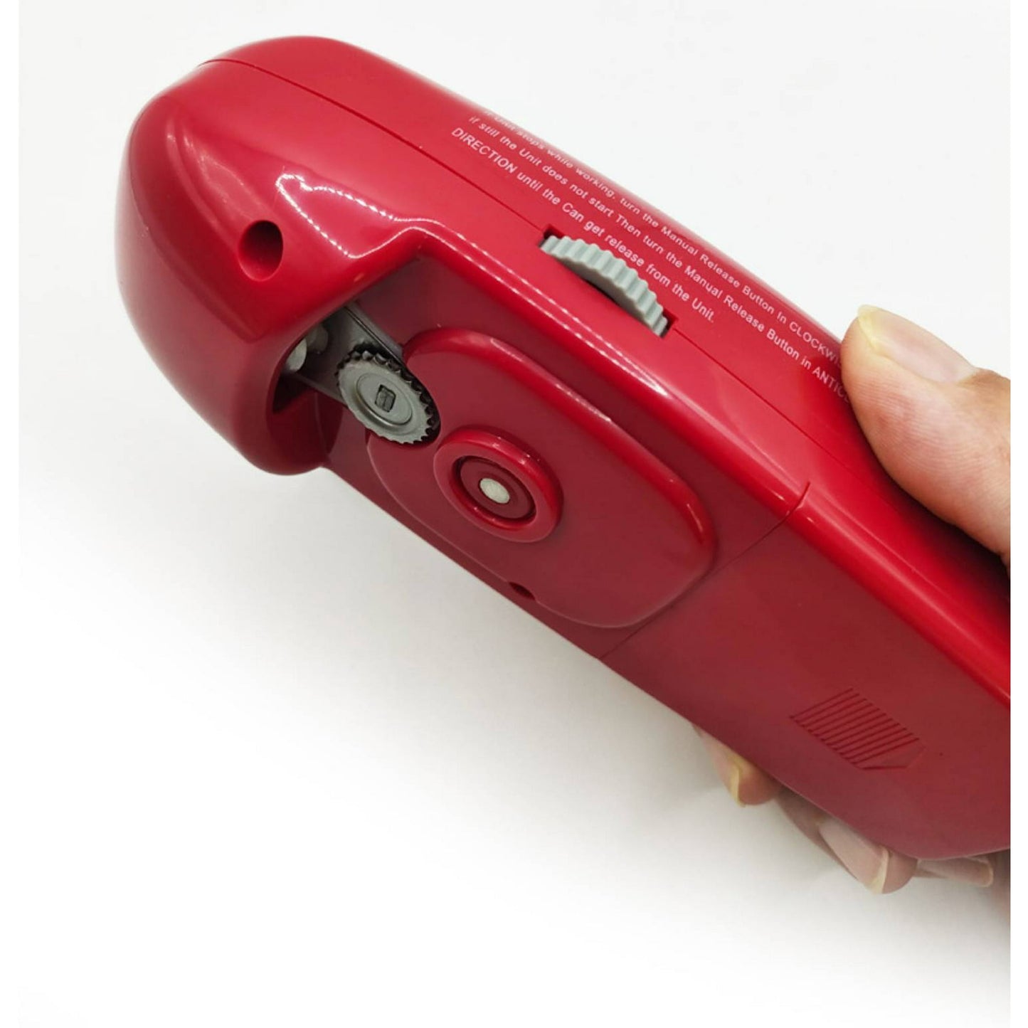 HOOFUN Auto Electric Can Opener, 420 Stainless Blade, Food-Safe, Smooth Edge for Seniors, Chef, Women