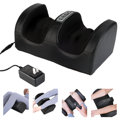 Shiatsu Foot Massager Machine with Heat, Foot and Calf Massager with Massage Roller, Deep Tissue Massager for Plantar Fasciitis, Pain Relief, Promotes Blood Circulation, Gifts for Women & Men