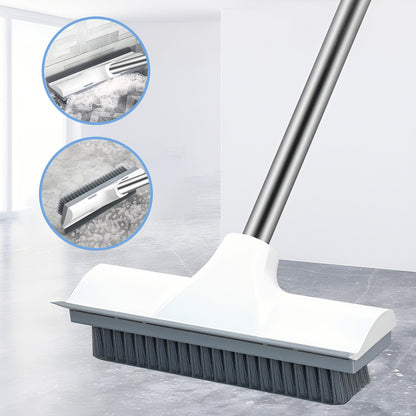 Tub Cleaner Brush with Long Handle,Floor Scrub Brush,Extendable and Adjustable - from 20.07 to 48.81in,Stiff Bristles Floor Scrubber for Cleaning Tile Shower Bathroom Carpet Deck