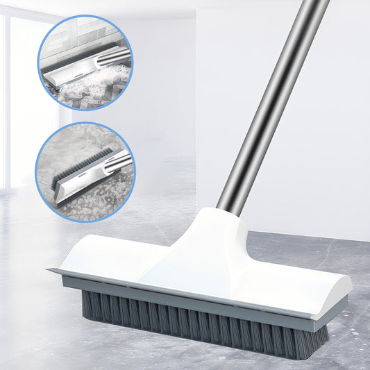 Tub Cleaner Brush with Long Handle,Floor Scrub Brush,Extendable and Adjustable - from 20.07 to 48.81in,Stiff Bristles Floor Scrubber for Cleaning Tile Shower Bathroom Carpet Deck
