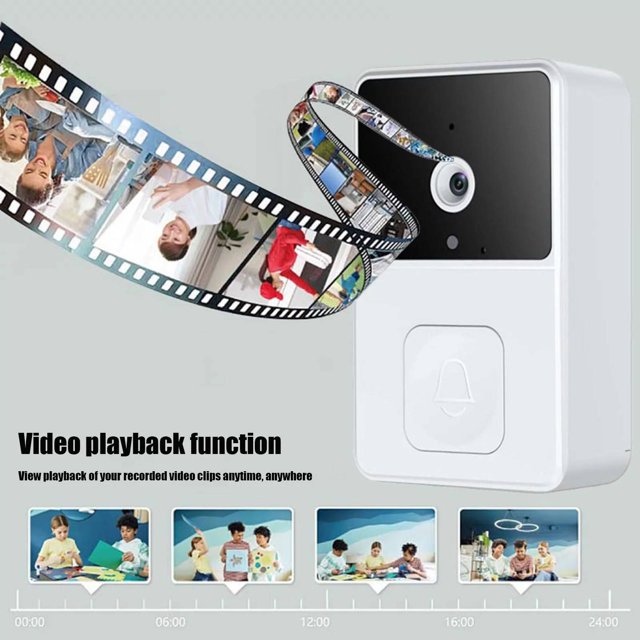 Sevenlady Video Doorbell Security with Camera, Video Doorbell Camera, Wireless Doorbell Camera with Chime, Camera Security with Chime Night Vision