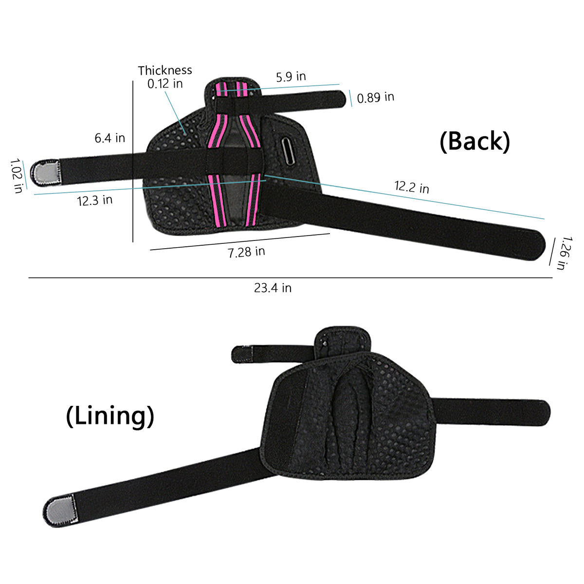 Merryhome Thumb Brace for Right & Left Hand, Wrist Brace with 2 Metal Splints, Ideal for De Quervain's Tenosynovitis, Arthritis, Sprains, 1 Pack（Pink）