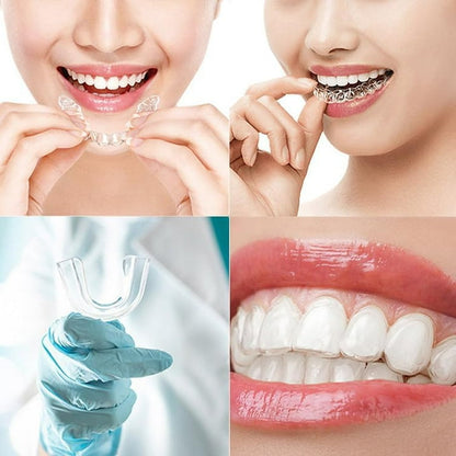 Mouth Guard for Teeth Grinding and Clenching, Pack of 8 with 2 Sizes Moldable Anti Grinding Teeth Protectors for Sleep Sport