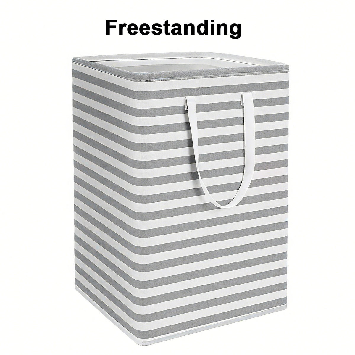 PUCACHI 2 Pack 75L Laundry Hamper Collapsible-Large Laundry Baskets,Freestanding Waterproof Clothes Hamper with Easy Carry Handles in Laundry Room Bedroom Bathroom College Dorm for Adults,Gradient Grey