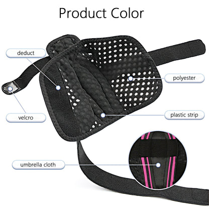 Merryhome Thumb Brace for Right & Left Hand, Wrist Brace with 2 Metal Splints, Ideal for De Quervain's Tenosynovitis, Arthritis, Sprains, 1 Pack（Pink）