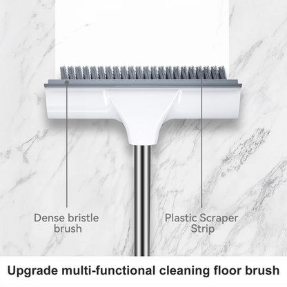Tub Cleaner Brush with Long Handle,Floor Scrub Brush,Extendable and Adjustable - from 20.07 to 48.81in,Stiff Bristles Floor Scrubber for Cleaning Tile Shower Bathroom Carpet Deck