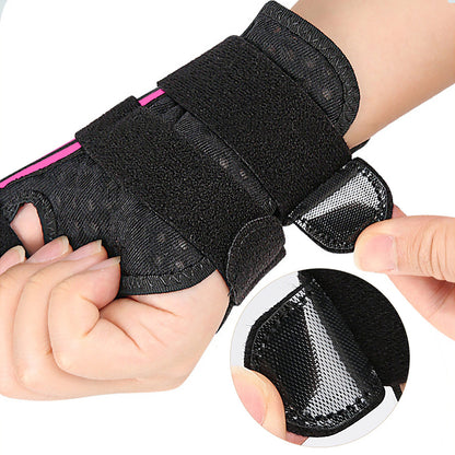 Merryhome Thumb Brace for Right & Left Hand, Wrist Brace with 2 Metal Splints, Ideal for De Quervain's Tenosynovitis, Arthritis, Sprains, 1 Pack（Pink）