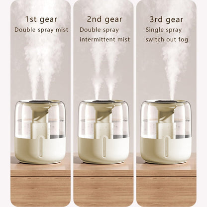Cool Mist Humidifier,Humidifiers for Bedroom,4L Top Fill Smart Cool Mist Air Humidifiers with Nightlight,3-Speed Quiet & Large Vaporizers for Bedroom,Home,Large Room,Baby Nursery and Plants