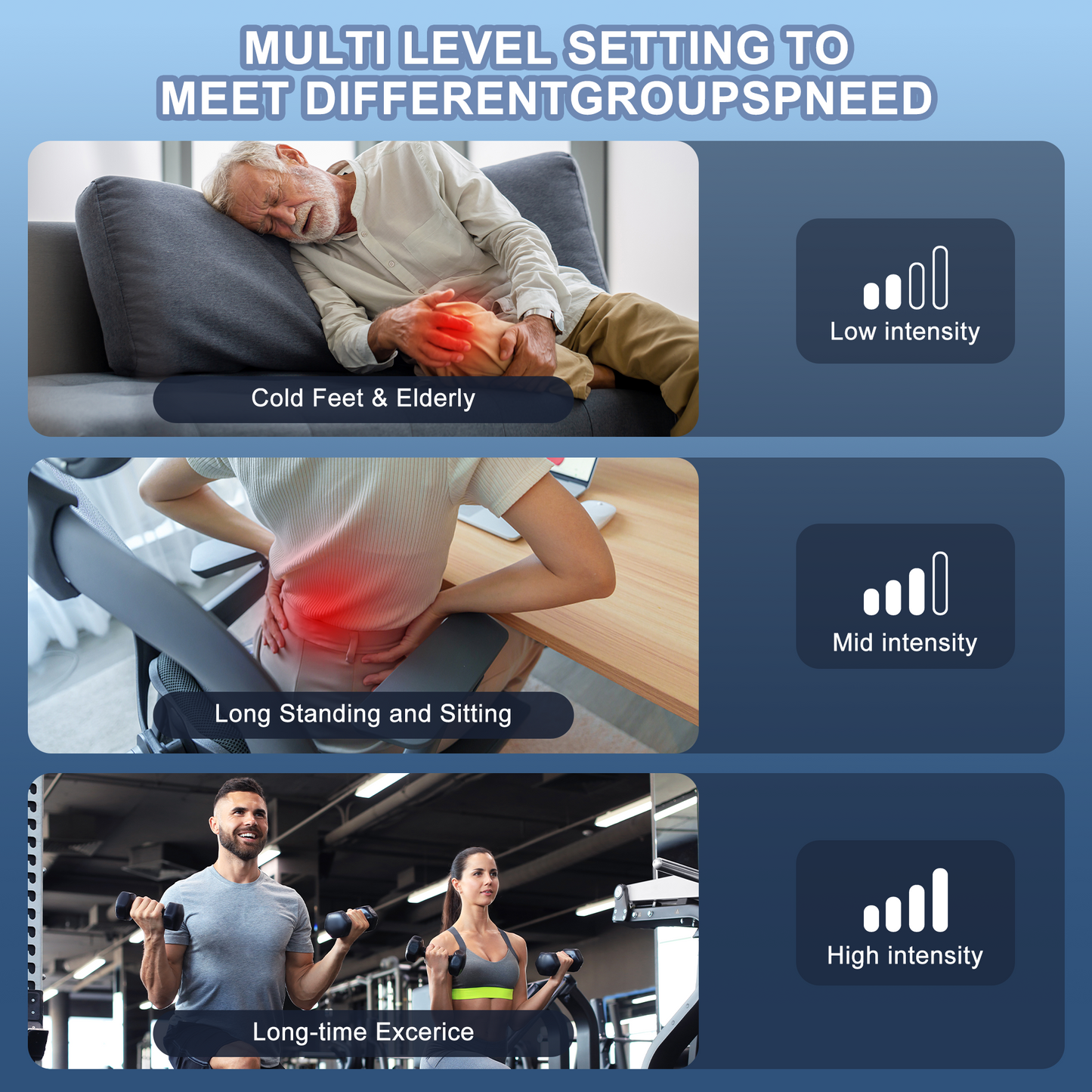 Electric Shiatsu Foot Calf Massager with Heated Kneading Rolling Relaxation Leg Arm Massage Acupuncture Points Multipurpose Gift