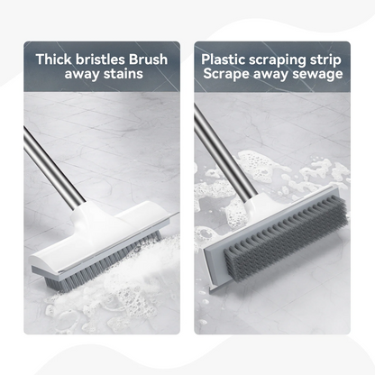 Tub Cleaner Brush with Long Handle,Floor Scrub Brush,Extendable and Adjustable - from 20.07 to 48.81in,Stiff Bristles Floor Scrubber for Cleaning Tile Shower Bathroom Carpet Deck