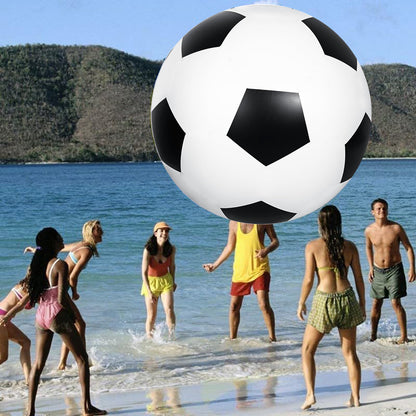 Merryhome Giant Beach Ball Inflatable, 40" Inflatable Soccer Ball - Blow Up Large Inflatable Beach Ball for Pool Parties, Themed Birthdays, Beach Events, Summer Party Decorations, 2 Pack