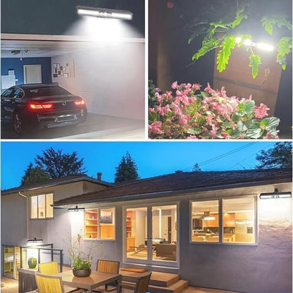 Merryhome 2PC Waterproof Clip-On Solar Light, 36 LED Beads, 6000K Color Temperature, Portable Outdoor Safety Light, Solar Powered, Suitable For Fences, Picnics, Garages, Camping, Christmas, Etc