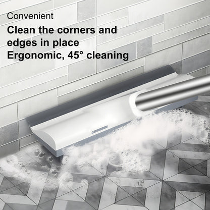 Tub Cleaner Brush with Long Handle,Floor Scrub Brush,Extendable and Adjustable - from 20.07 to 48.81in,Stiff Bristles Floor Scrubber for Cleaning Tile Shower Bathroom Carpet Deck