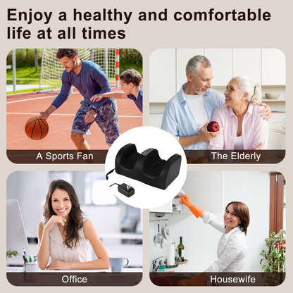 Shiatsu Foot Massager Machine with Heat, Foot and Calf Massager with Massage Roller, Deep Tissue Massager for Plantar Fasciitis, Pain Relief, Promotes Blood Circulation, Gifts for Women & Men