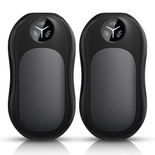 Henotian Hand Warmers Rechargeable,6000mAh Portable Electric Hand Warmer, Magnetic Handwarmers, Reusable Pocket Heater, Golfing, Hunting, Camping, Outdoor Gifts for Men, Women