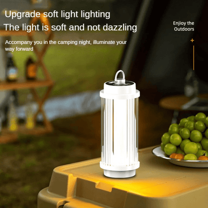 Pucachi Portable LED Rechargeable Camping Light - 1000LM IPX5 Waterproof Survival Kit for Indoor and Outdoor Lighting, Hiking, Fishing, Emergency Tent Lights for Home Power Outages