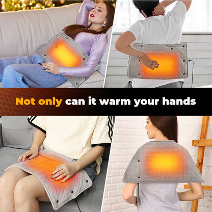 Electric Heating Muff - Muff for School,USB Plug in Muff,Hand Warmer Muffs,Keeps Hands Cozy and Warm Stable Heating, Living Room, Study Room