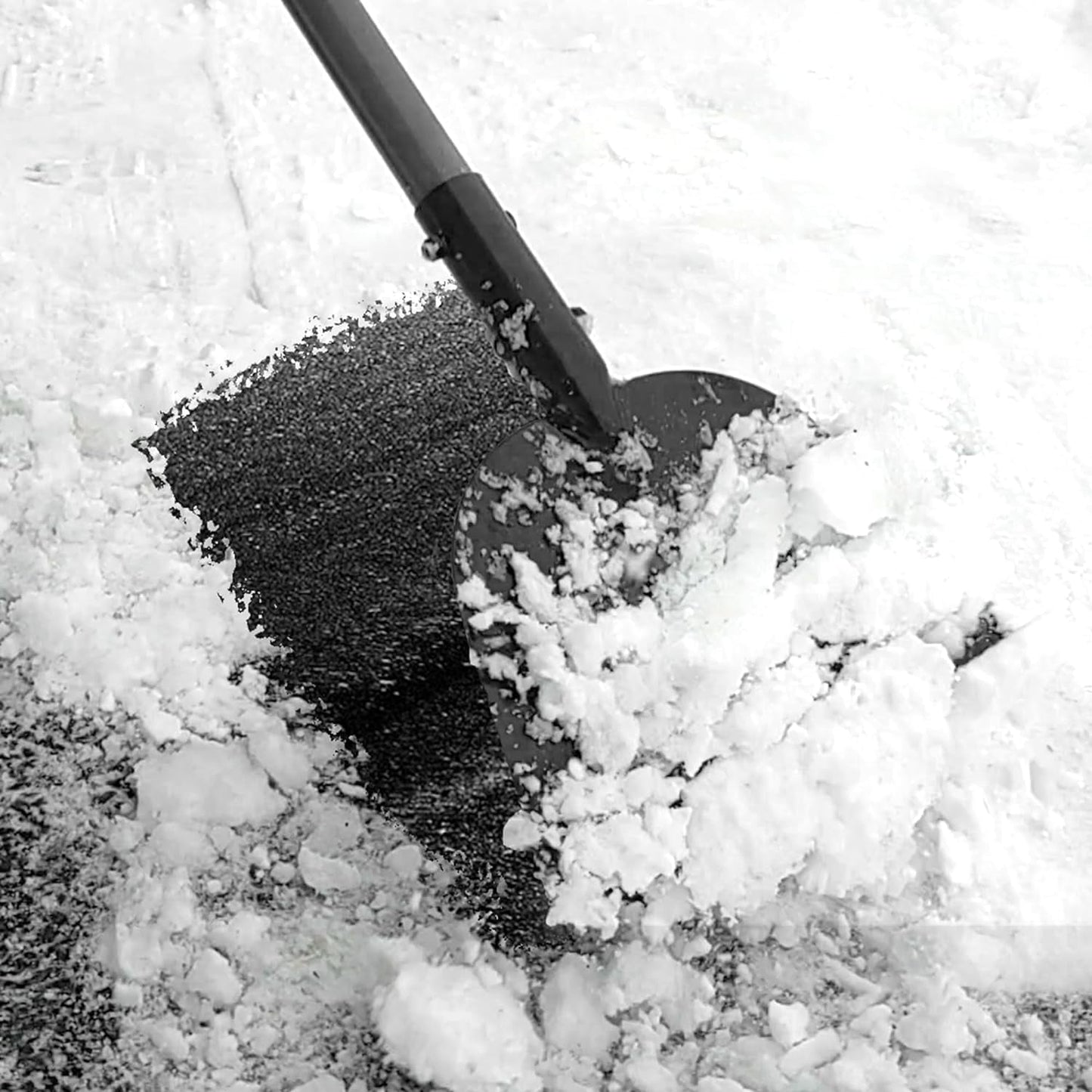 Flat Shovel,Snow Shovel, Ice Scraper, 54 inch Snow Ice Chopper for Walkway, Ice Removal Tool for Road Outdoor Garden Cleaning Scraper, Weed Remove Tool for Lawn Edging, Driveway Weeding Tool