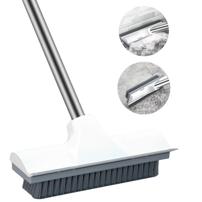 Tub Cleaner Brush with Long Handle,Floor Scrub Brush,Extendable and Adjustable - from 20.07 to 48.81in,Stiff Bristles Floor Scrubber for Cleaning Tile Shower Bathroom Carpet Deck