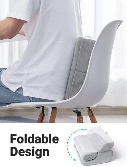iPad Stand Pillow, Adjustable Tablet Holder for Sofa/Desk/Bed, Phone Holder,3 Viewing Angles, Sponge Rubber Material, Grey