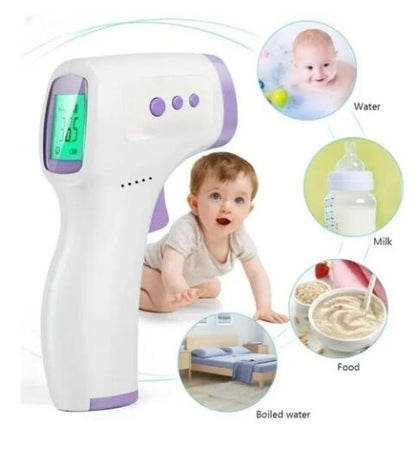 Kidsjoy Infrared Forehead Thermometer, Non-Contact Household Body Thermometer Temperature Meter Home Fast Measuring