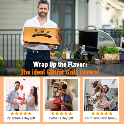 PUCACHI BBQ Blanket for Resting Meat, 21" Reusable BBQ Blanket for Beef, Pork, Turkey, Outdoor Grill & Smoker, Fathers Day Gifts