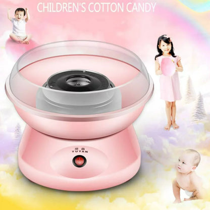 Cotton Candy Machine, Gift Choice for Kids, Homemade Cotton Candy Maker for Birthday Family Party Christmas Gift, Mini Candy Floss